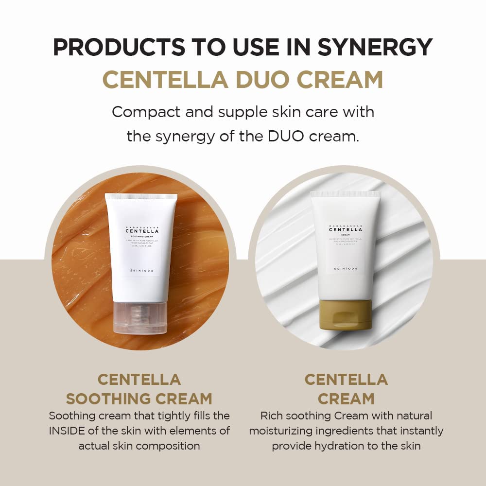 SKIN1004 Centella Soothing Cream 75ml - Gentle Hydration for Sensitive Skin