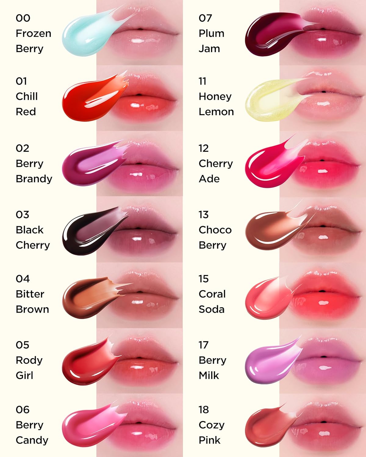 TOCOBO Juicy Berry Plumping Lip Oil 06 Berry Candy – Vegan Hydrating Gloss with Plant Oils, Non-Sticky Shine