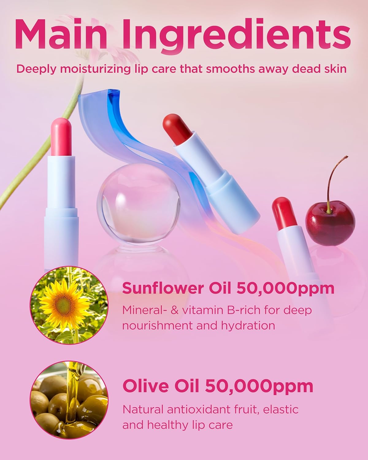 TOCOBO Glass Tinted Lip Balm 012 Better Pink – Vegan Korean Lip Care with Hydration & Radiant Pink Glow