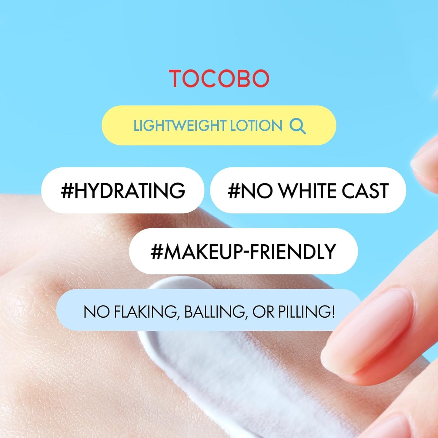 TOCOBO Bio Watery Sunscreen SPF50 Broad Spectrum Korean Facial Sun Cream – Lightweight Vegan Hydrating Formula 1.35 fl oz