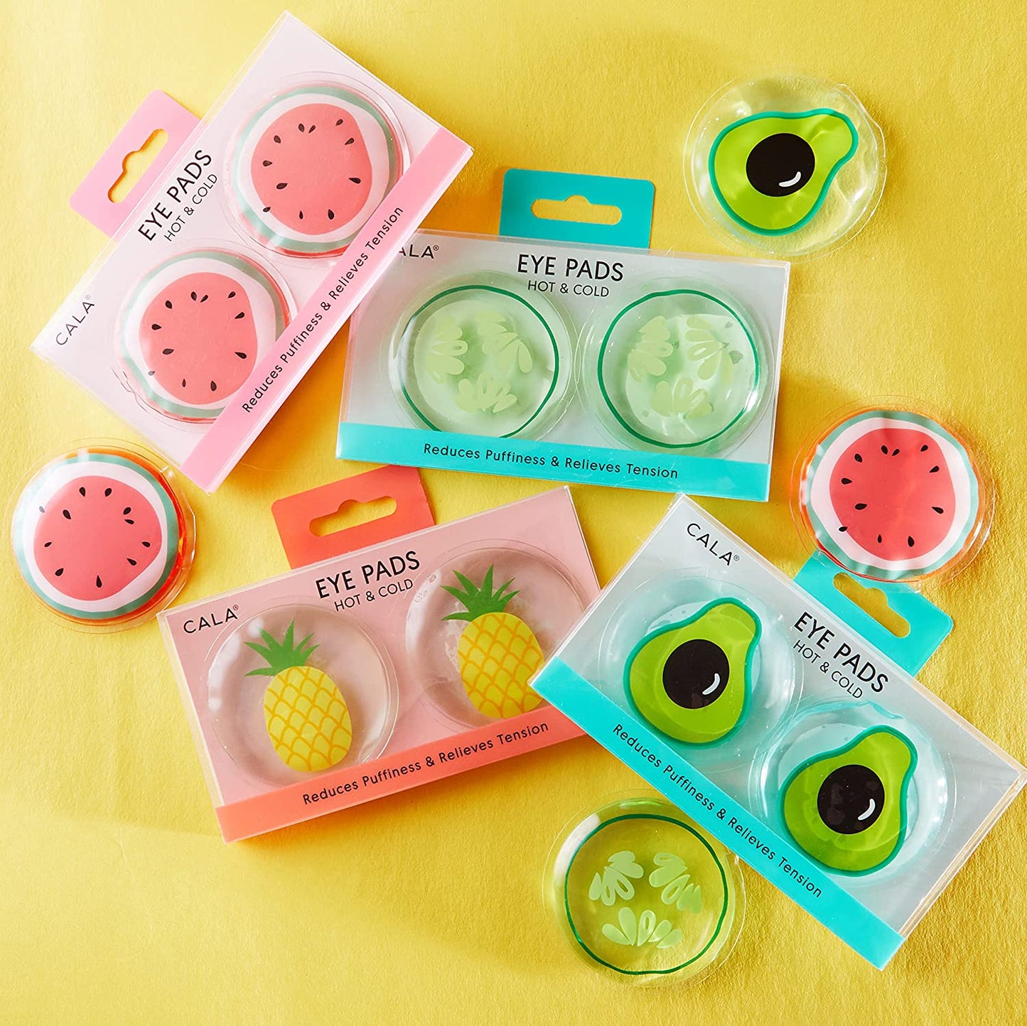 CALA Hot and Cold Reusable Eye Pads for Puffy Eyes and Dark Circles Treatments esBeauty