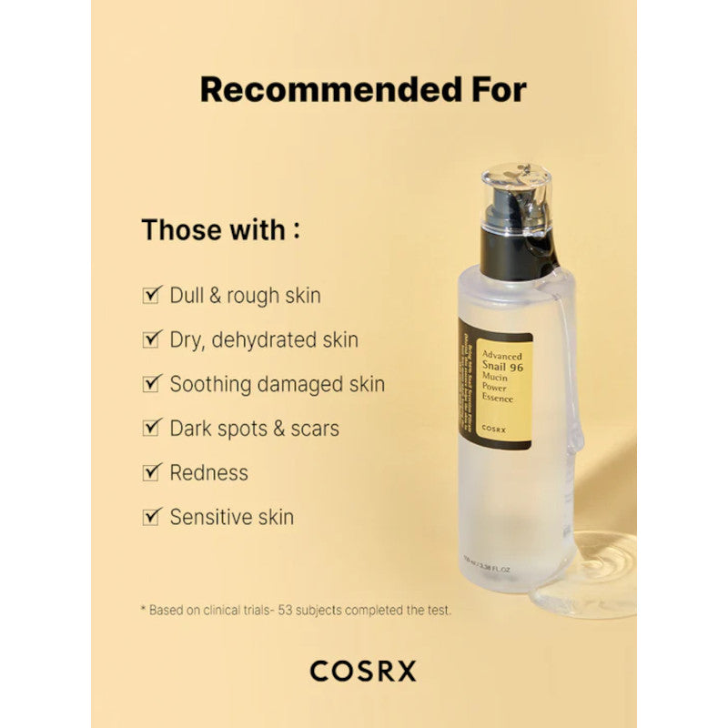 COSRX Advanced Snail 96 Mucin Power Essence - Revolutionary Skin Rejuvenation and Hydration, Korean Skincare esBeauty
