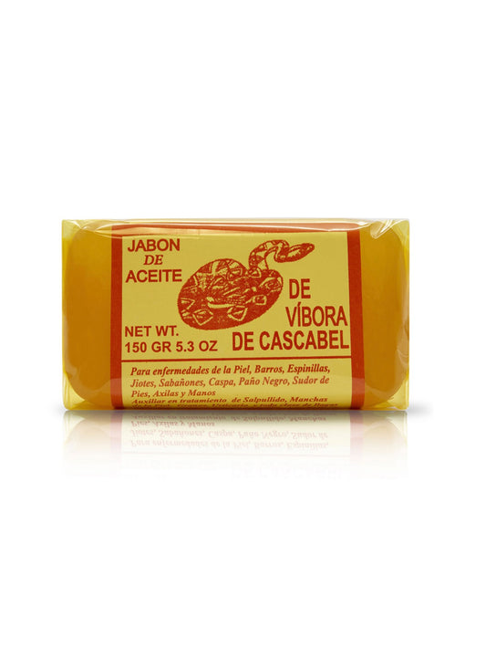 Jabón de Aceite de Víbora de Cascabel - All-in-One Body & Face Soap (140g)